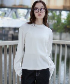 WEGO 【ユニセックス着用ITEM/MLサイズ展開】ワッフルT（LS）