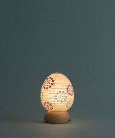 ちょうちん堂 【きもち】EGAO 紫陽花 ちょうちん ライト