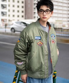 WEGO 【ユニセックス着用ITEM】パテッドワッペンMA－1