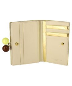 tsumori chisato CARRY ズームドット がま口 2つ折り財布