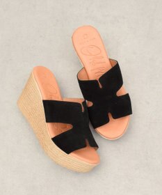 INTER-CHAUSSURES 【Oh my Sandals】クッションインソール厚底ミュールサンダル