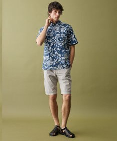 JOSEPH ABBOUD 【老舗アロハシャツブランドとコラボ・限定色あり】カハラアロハ シャツ