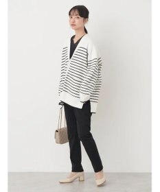 earth music&ecology レースＶネックテレコインナー