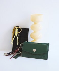 TOPKAPI 【TREASURE TOPKAPI】スムースレザー 幾何柄 フラグメントケース