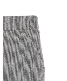 Green Parks 柄圧縮ポンチＩラインスカート