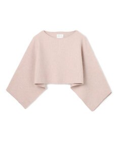 BEIGE， CHICORA / プルオーバーウールニットケープ