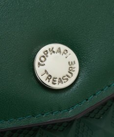 TOPKAPI 【TREASURE TOPKAPI】スムースレザー 幾何柄 フラグメントケース