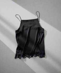 23区 S サテンレースキャミソール