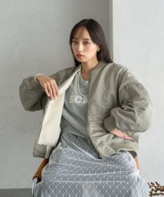 earth music&ecology リバーシブルMA-1