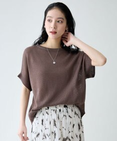 ANY ラミータッチオーバーニット