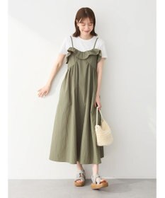 Green Parks ・ＳＵＧＡＲ　ＳＰＯＯＮ　フリルキャミワンピース