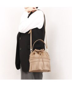 UNBILLION カシュカシュ cachecache / ボールチェーンポイントタッセルドロストショルダー