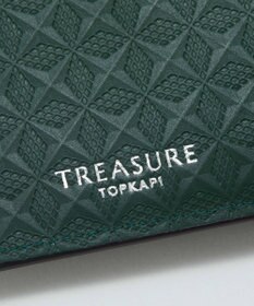 TOPKAPI 【TREASURE TOPKAPI】スムースレザー 幾何柄 フラグメントケース