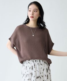 ANY ラミータッチオーバーニット