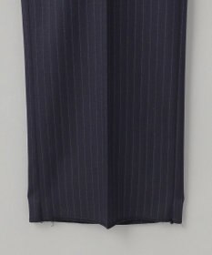 GOTAIRIKU 横に伸びる【TasmaniaWool/タマニアウール】ストレッチ スーツ（ネイビーストライプ）