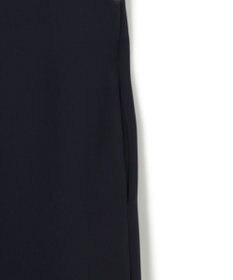 ICB L 【洗える】ライトダブルクロス Vネックワンピース