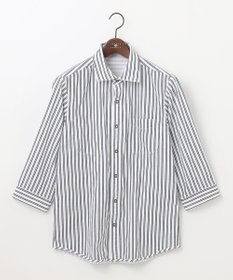 JOSEPH ABBOUD 【キングサイズ・オーガニックコットン/サスティナブル】JOE COTTON プリッセリバー リバーシブル シャツ