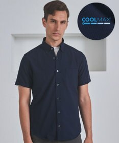 GOTAIRIKU とにかく涼しい/酷暑対応【吸水速乾】クールマックスサッカーシャツ（25/26年モデル） ネイビー系