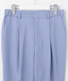 自由区 【接触冷感・速乾・UVケア・撥水・防シワ・XSサイズあり】リネンライクツィルテーパード パンツ