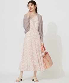 ANY SIS S 【洗える】ニュアンスピーチ ワンピース