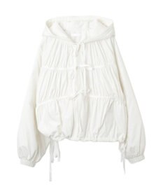 WEGO リボンフードブルゾン