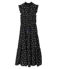 Green Parks ・ＥＬＥＮＣＡＲＥ　ＤＵＥ　フラワーｐｔティアードワンピ