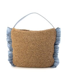 UNBILLION カシュカシュ cachecache / サイドフリルワンンハンドルトート カゴバッグ