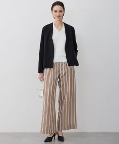 ICB L シンセティックフルニードル Vネックニット