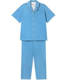 une nana cool 【綿100％】40ハイゲージ天竺半袖パジャマ MADE WITH LIBERTY FABRIC