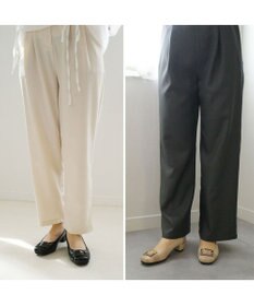 Pointer 日本製 本革バックルパンプス