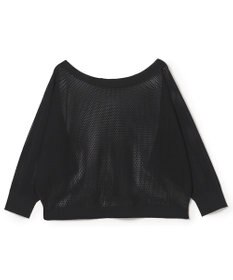 Chacott Chacott BALANCE【ノーソイングニット】７分袖メッシュニットＴシャツ