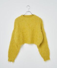 WEGO ブラッシュニットショートプルオーバー