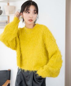 WEGO ブラッシュニットショートプルオーバー