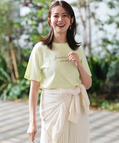 ANY SIS ビジュープリント Ｔシャツ