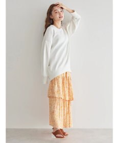 AMERICAN HOLIC ティアードエスニックプリントスカート