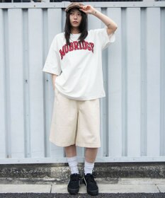 WEGO 【ユニセックス着用ITEM】アクセ付きグラフィックT（SS）