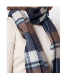 UNBILLION カシュネ cache nez / ウールチェックストール