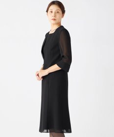 自由区 FORMAL 【洗える/着心地楽々】セオプラスエス ウォッシャブル ワンピース