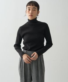 AMERICAN HOLIC バイパチリブタートルネックニットプルオーバー