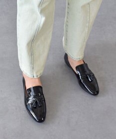 INTER-CHAUSSURES 【FABIO RUSCONI】フラットヒールタッセルローファー