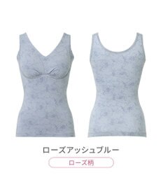 BRADELIS New York 【Yukine inc. / ブラデリス】ゆきねえ365綿混モアらく快適フルカップブラキャミ24 ノンワイヤー 補正 洋服に響きにくい ブラトップ カップ付き シェイパー YH524301