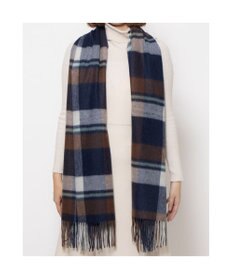 UNBILLION カシュネ cache nez / ウールチェックストール