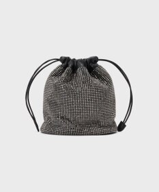 GRACE CONTINENTAL ラインストーンミニバッグ