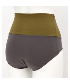 une nana cool 綿ベア天竺 カラーブロッキング サニタリーショーツ