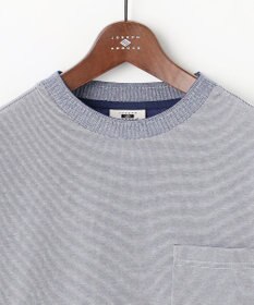 JOSEPH ABBOUD 【JAPANファブリック・日本縫製・清涼】ミラノリブWフェイス長袖Tシャツ