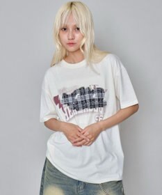 WEGO 【ユニセックス着用ITEM】パターンアップリケグラフィックT（SS）