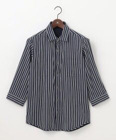 JOSEPH ABBOUD 【キングサイズ・オーガニックコットン/サスティナブル】JOE COTTON プリッセリバー リバーシブル シャツ