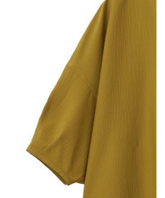 CRAFT STANDARD BOUTIQUE バンドカラーバックタック５分袖ブラウス