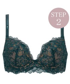 BRADELIS New York 【BRADELIS New York/ ワイヤー 育乳補整ブラ】ナオミステップ2ブラ24A2 ブラデリス 補正 ブラジャーSTEP2 寄せる