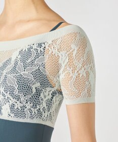 Chacott ハーフスリーブレオタード